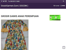 Tablet Screenshot of grosirgarmen.com